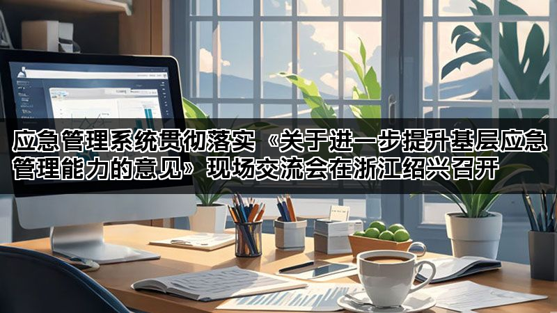 应急管理系统贯彻落实《关于进一步提升基层应急管理能力的意见》现场交流会在浙江绍兴召开 应急管理系统贯彻落实《关于进一步提升基层应急管理能力的意见》现场交流会在浙江绍兴召开