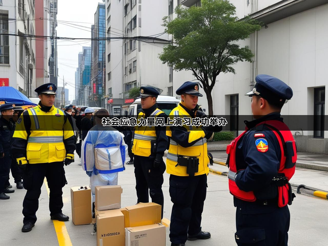 社会应急力量网上演习成功举办