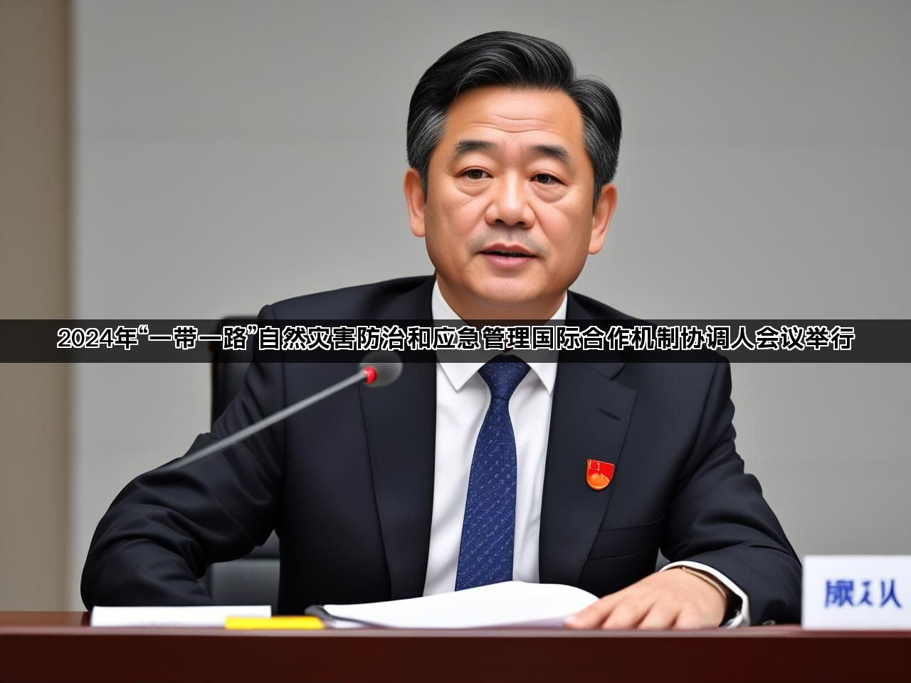 2024年“一带一路”自然灾害防治和应急管理国际合作机制协调人会议举行
