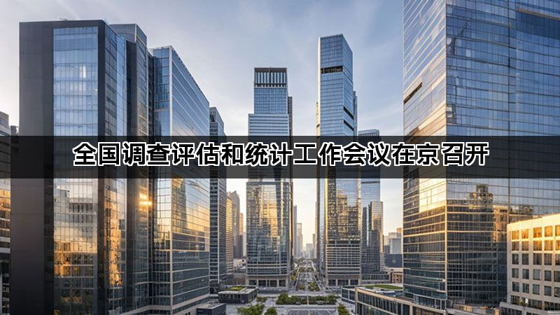 全国调查评估和统计工作会议在京召开