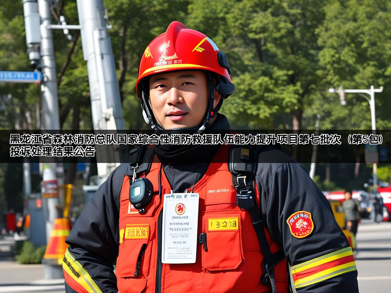 黑龙江省森林消防总队国家综合性消防救援队伍能力提升项目第七批次(第5包)投诉处理结果公告 黑龙江省森林消防总队国家综合性消防救援队伍能力提升项目第七批次(第5包)投诉处理结果公告
