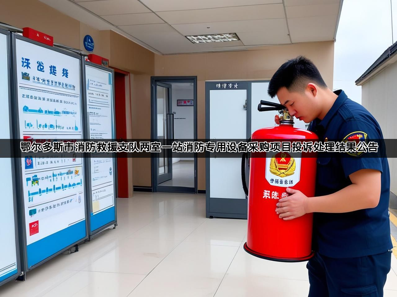 鄂尔多斯市消防救援支队两室一站消防专用设备采购项目投诉处理结果公告